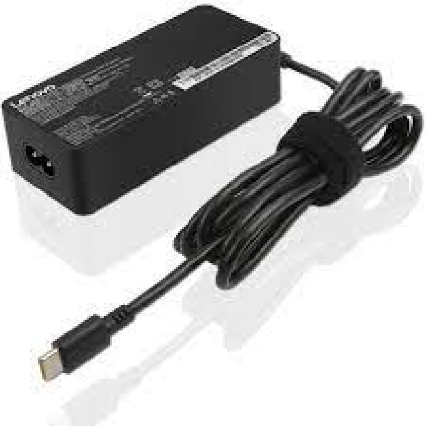Lenovo 65W 20V 3.25A Standard USB Type-C AC Adapter Charger - 4X20M26274 3.25 W Adapter (Power Cord Included)