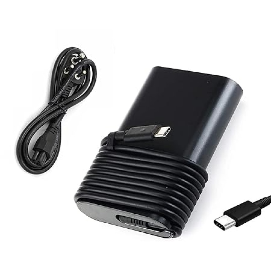 Dell 90W Usb Type C(Usb-C)Ac Power Adapter For Xps 13,Precision 3540,Latitude 3400,3500,5289,5300 2In1,7400 2In1,7300,7390 2In1,7200 2In1,5400,0Tdk33