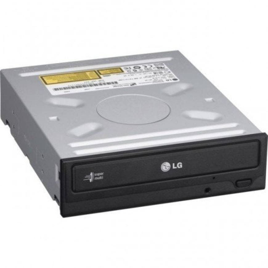 LG 24x Internal DVD Writer (Black and Grey)