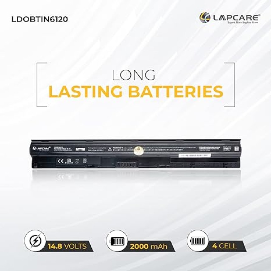 Lapcare - Compatible Lithium-ion Battery For Dell Inspiron 3451 4C (78V9D)