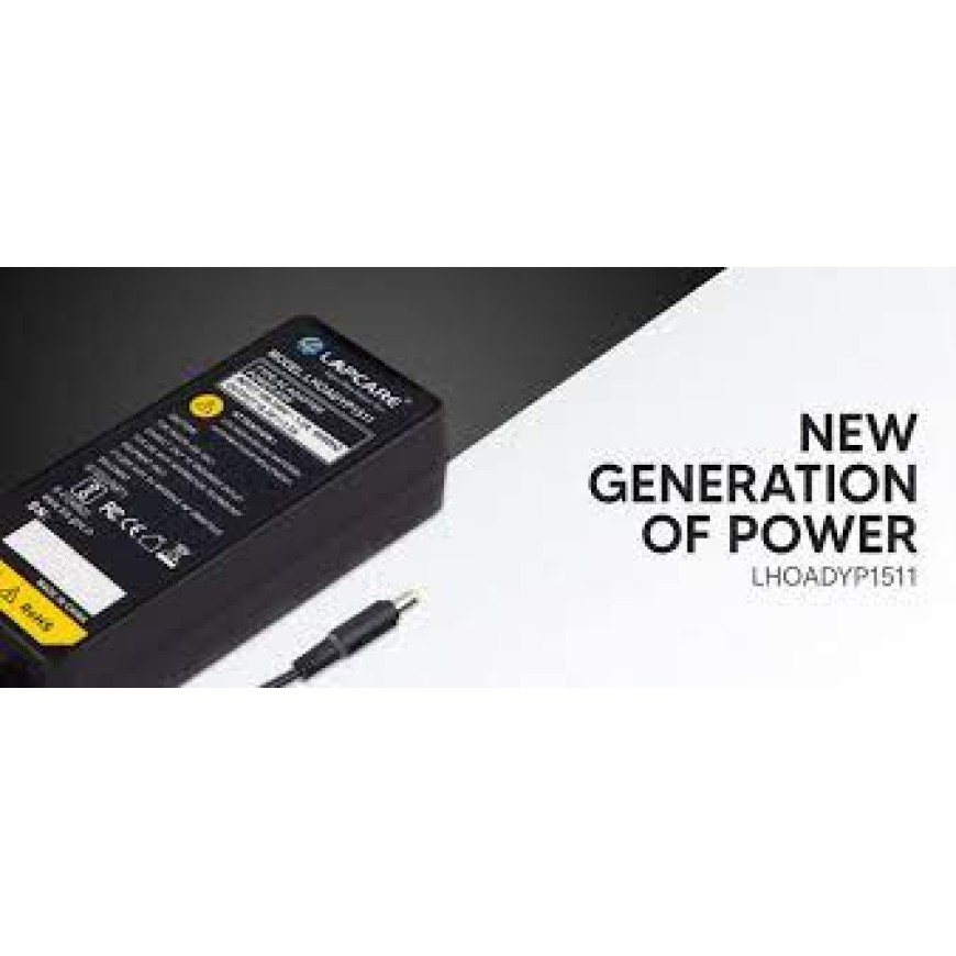 LAPCARE 18.5V 3.5A Yellow Pin 65 W Adapter