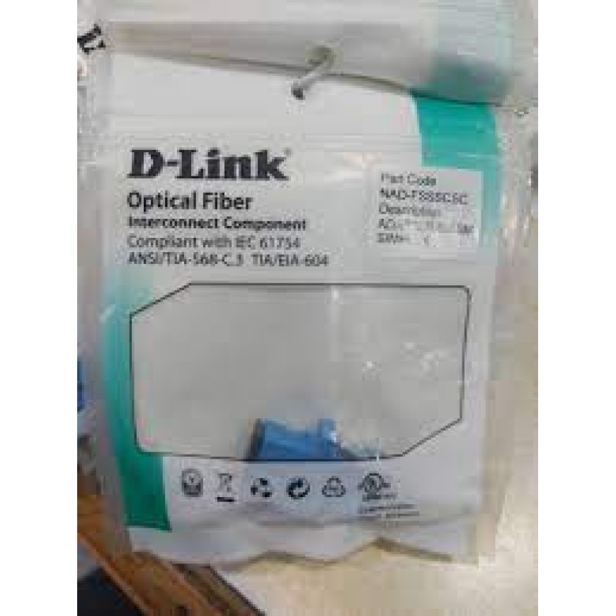 D-Link Optic Fiber Adapter SC SM Single Mode – NAD-FSSSCSC