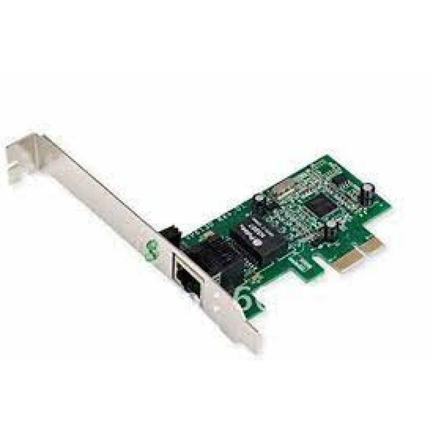 Classicnetwork PCI Express 3.0 LAN Card Network Interface Card (Silver, Green)