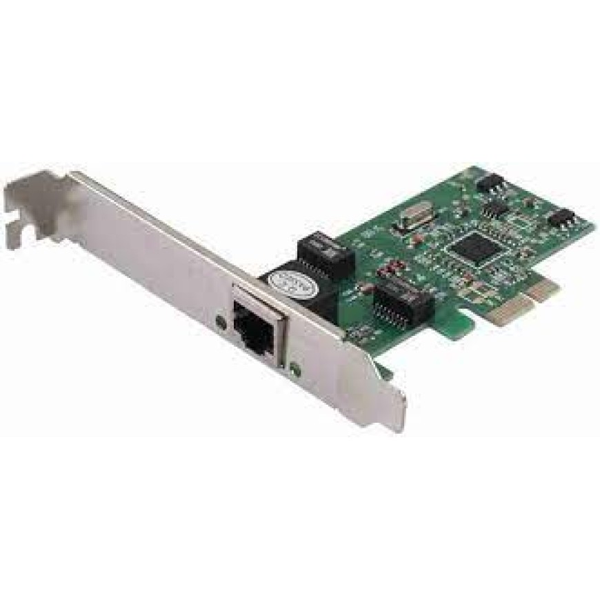 Classicnetwork PCI Express LAN Card Network Adapter for Windows 98/2000/XP 32-bit Network Interface Card (Silver, Green)