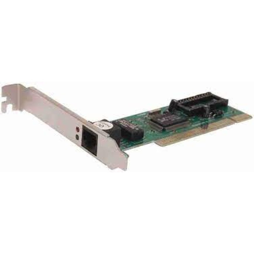 Classicnetwork PCI 1 x RJ-45 Ethernet Port Lan Card (10/100mbps) ER-1051 Network Interface Card (Silver, Green)